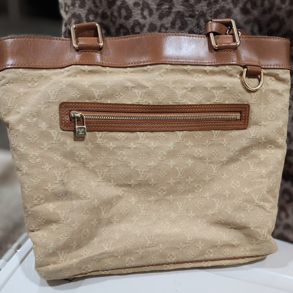 LOUIS VUITTON CANVAS LUCILLE GM TOTE
